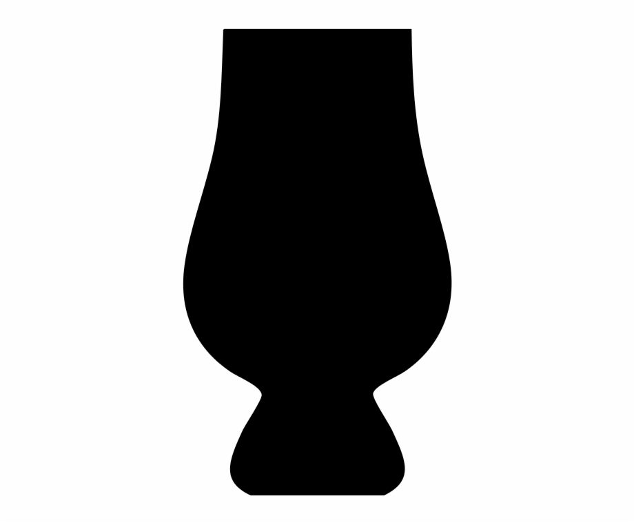 920x758 Glencairn Whisky Glass Silhouette