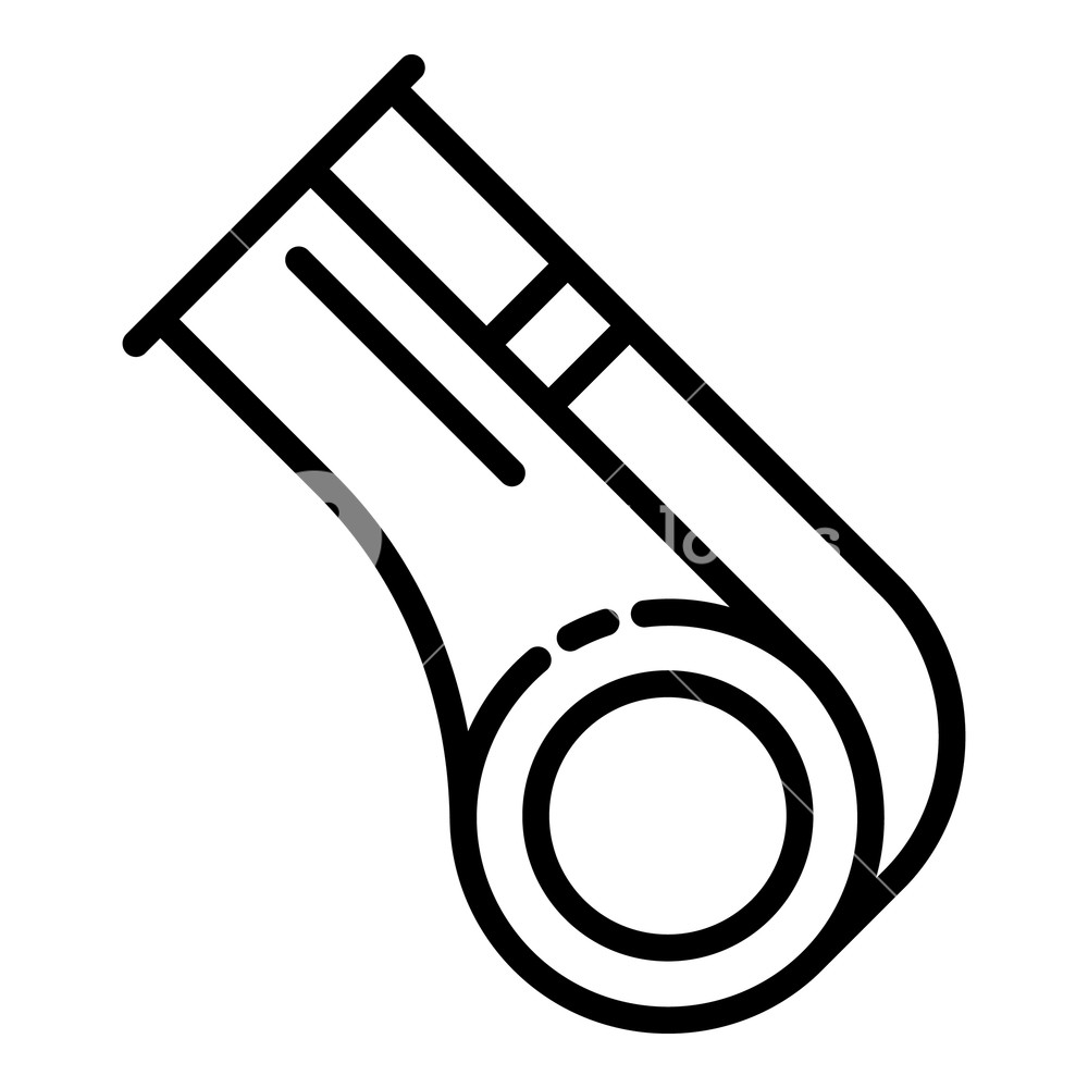 Sport Whistle Icon Outline Sport Whistle Vector Icon For Web 1000x1000 Sport Whistle Icon Outline Sport Whistle Vector Icon For Web