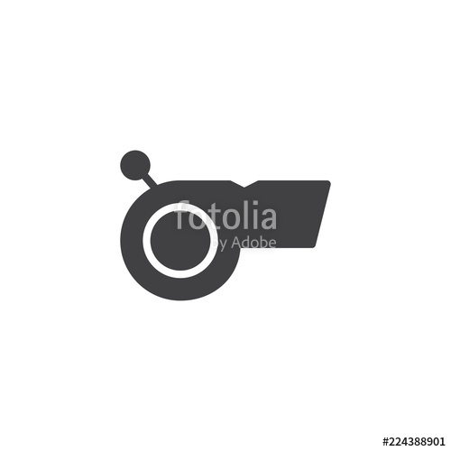 Whistle Vector Icon Filled Flat Sign For Mobile Concept And Web 500x500 Whistle Vector Icon Filled Flat Sign For Mobile Concept And Web