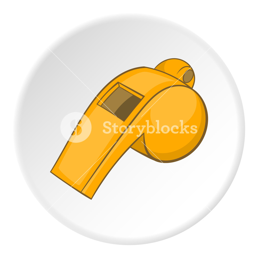 Yellow Sport Whistle Icon Cartoon Illustration Of Yellow Sport 1000x1000 Yellow Sport Whistle Icon Cartoon Illustration Of Yellow Sport