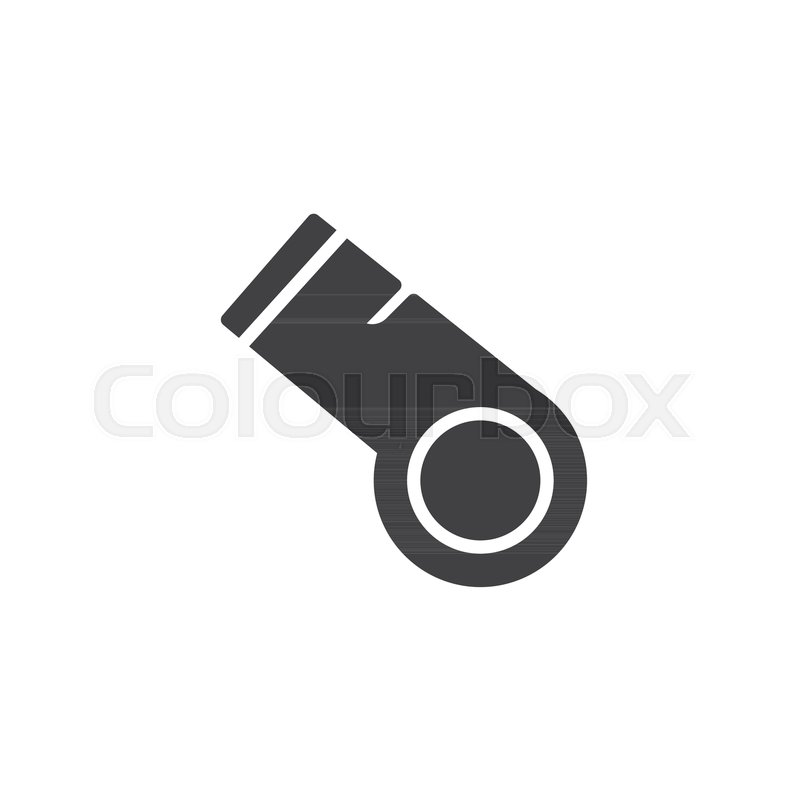 Police Whistle Vector Icon Filled Stock Vector Colourbox 800x800 Police Whistle Vector Icon Filled Stock Vector Colourbox