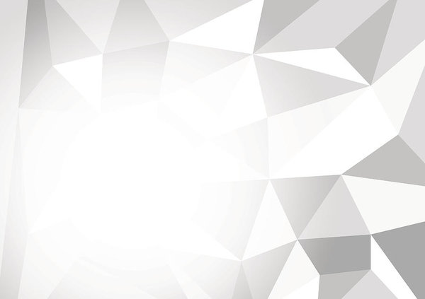 600x423 Gray And White Color Polygon Abstract Background, Vector