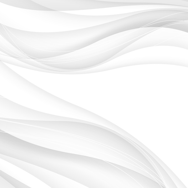600x600 White Abstract Background With Wave Vector Illustration Free