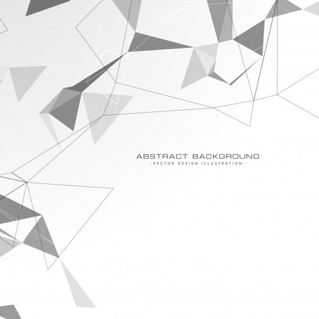 626x626 White Abstract Triangles Background Vector Free Download