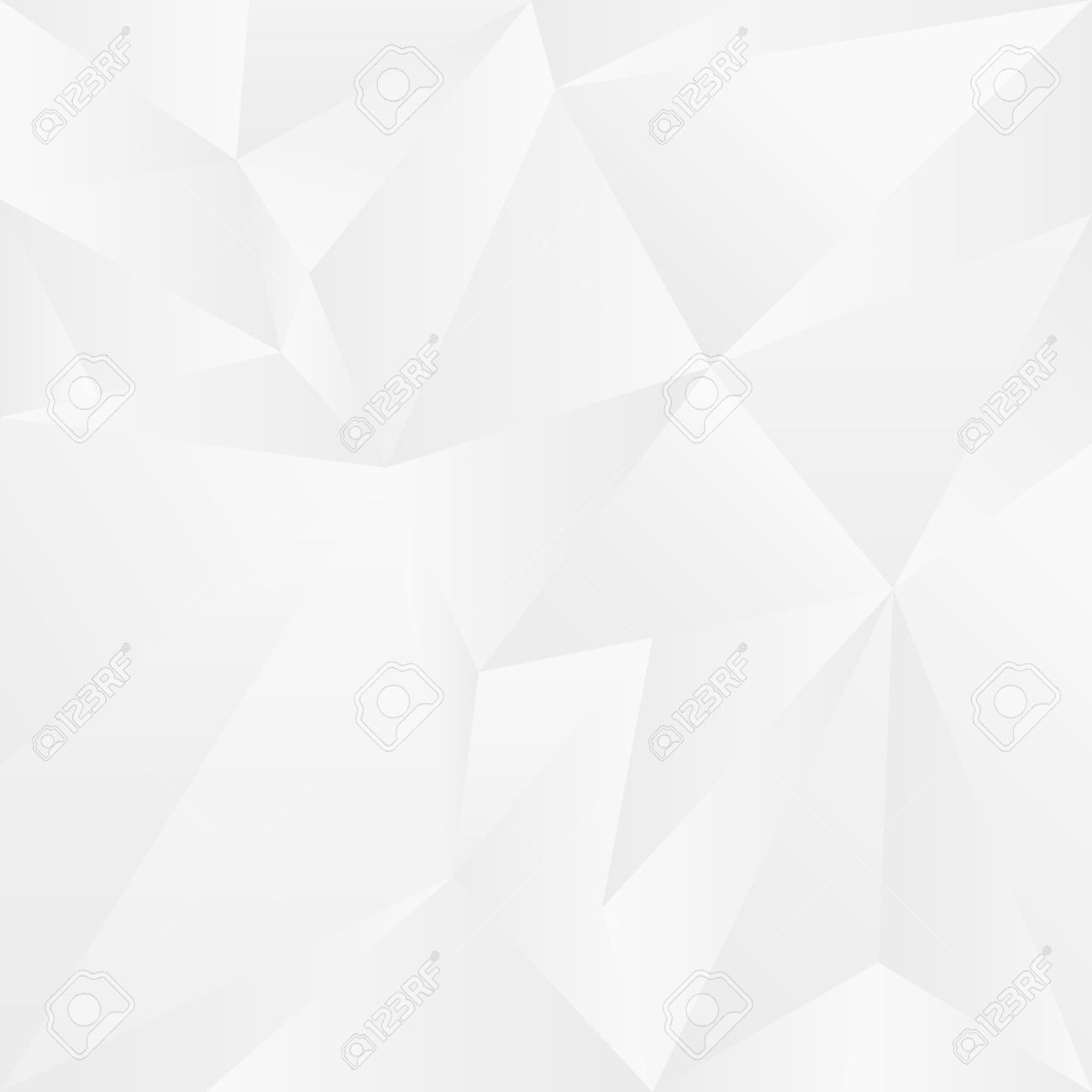 1300x1300 Abstract White Geometric Background Vector Illustration