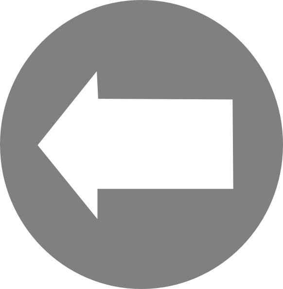 582x594 Left White Arrow In Circle Clip Art