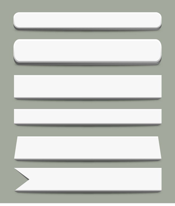 Three Dimensional White Banner Vector Graphics My Free Photoshop 600x706 Three Dimensional White Banner Vector Graphics My Free Photoshop