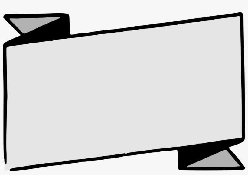 Banner Vector Black And White Png 820x580 Banner Vector Black And White Png