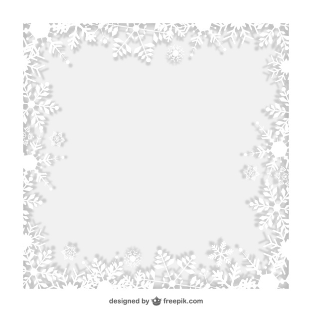 Winter Frame With White Snowflakes Vector Free Download 626x626 Winter Frame With White Snowflakes Vector Free Download