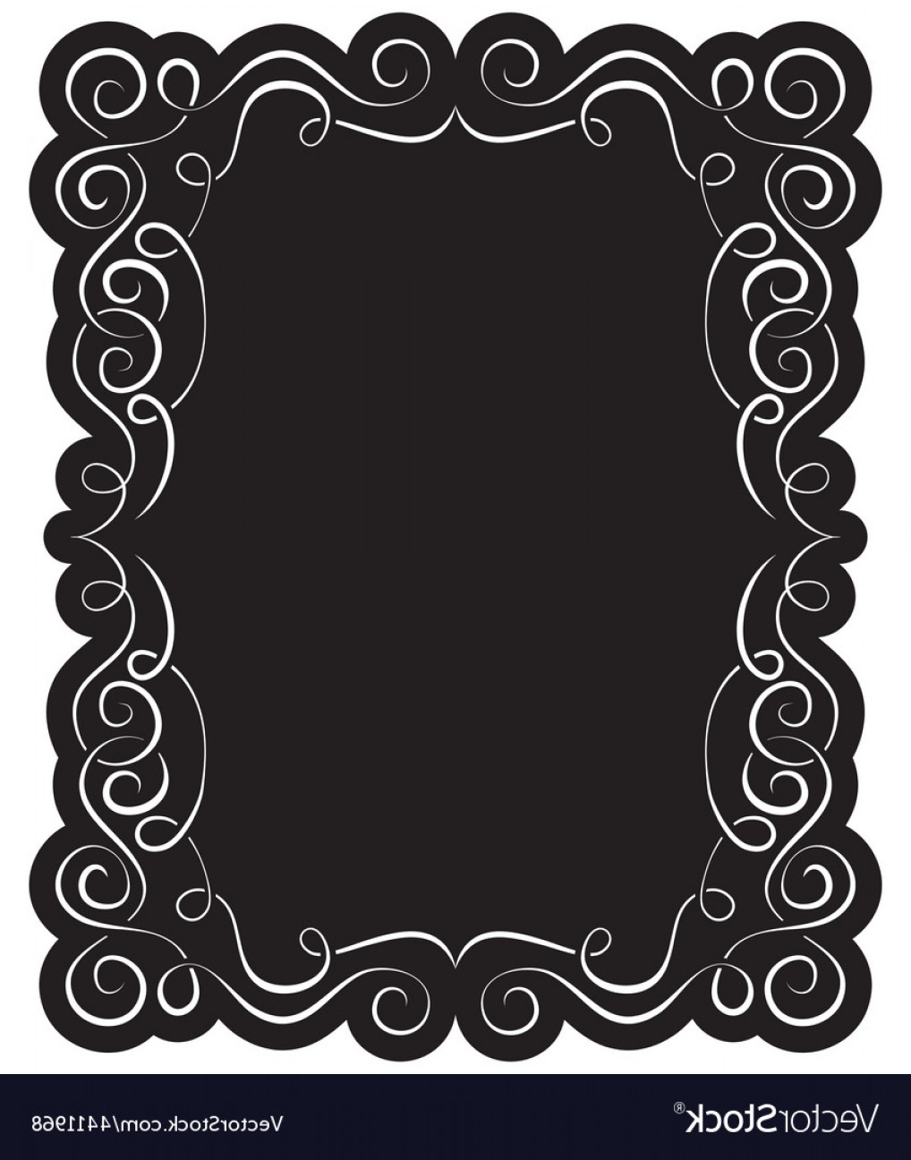 Black Frame With Elegant Border Vector Soidergi 1018x1296 Black Frame With Elegant Border Vector Soidergi