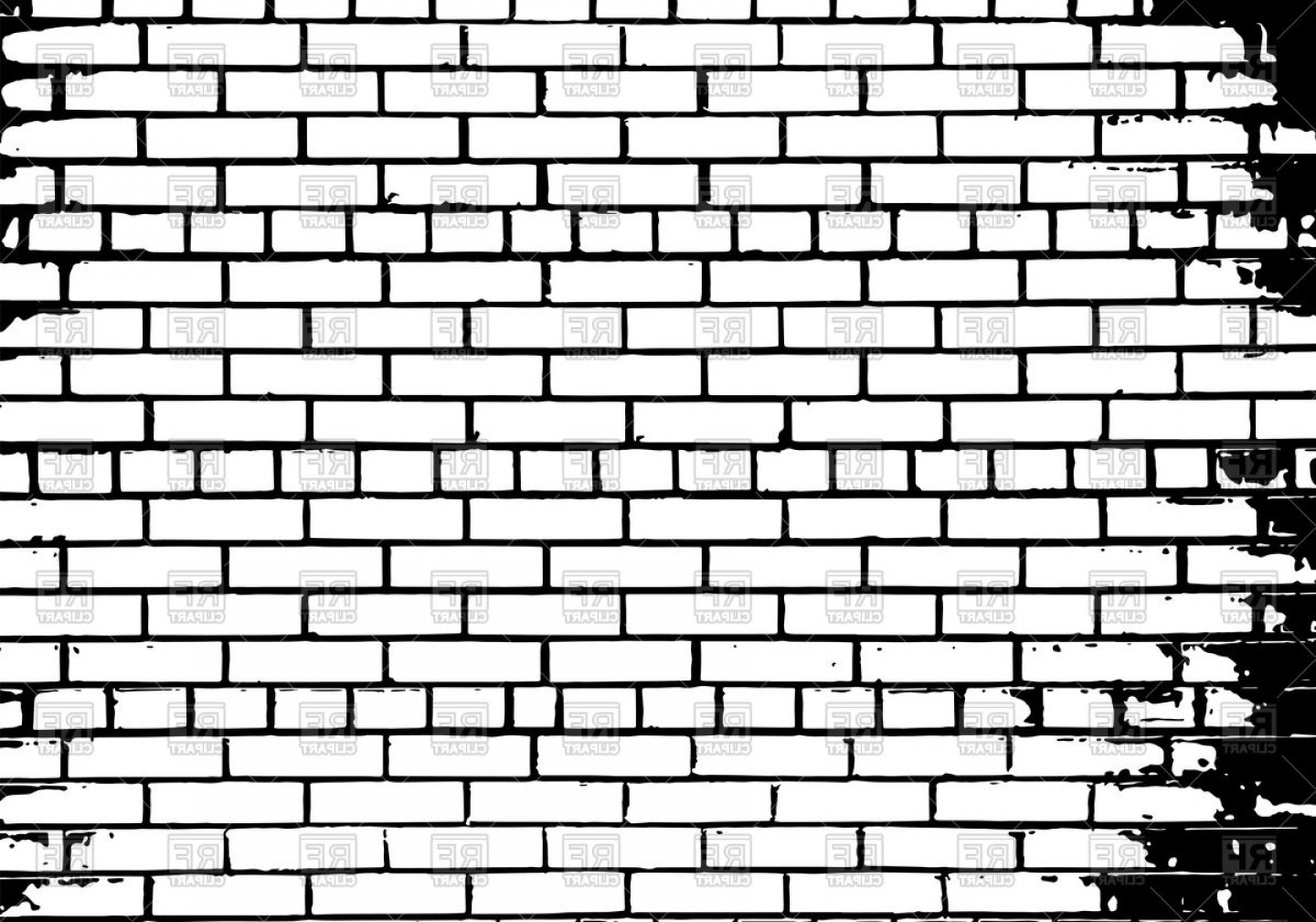 Black And White Brick Wall Animallica 1440x1008 Black And White Brick Wall Animallica