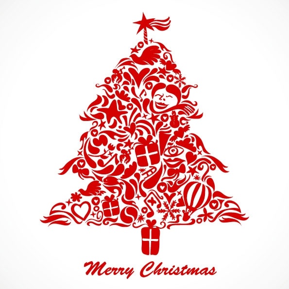 Graffiti Christmas Tree Vector Free Vector In Encapsulated 595x595 Graffiti Christmas Tree Vector Free Vector In Encapsulated