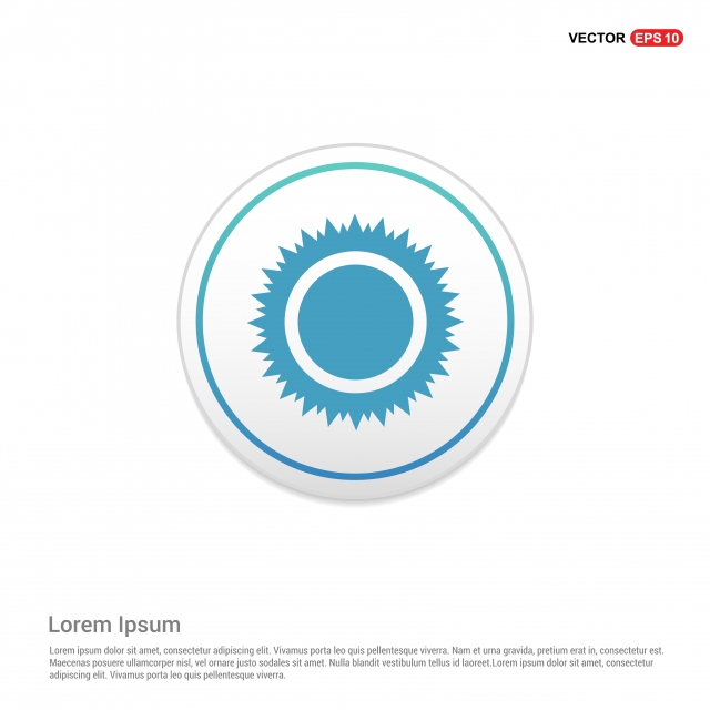 Sun Icon White Circle Button, Bright, Creative, Design Png 640x640 Sun Icon White Circle Button, Bright, Creative, Design Png