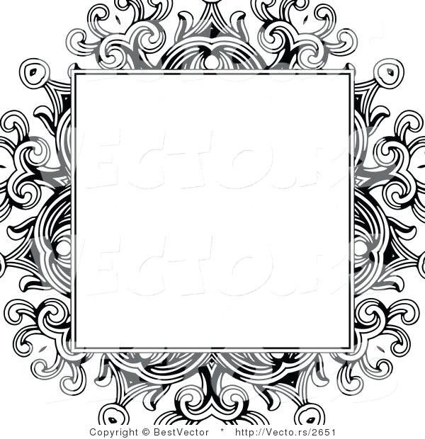 Floral Border Designs Black And White Cross Stitch Pattern Free 600x620 Floral Border Designs Black And White Cross Stitch Pattern Free