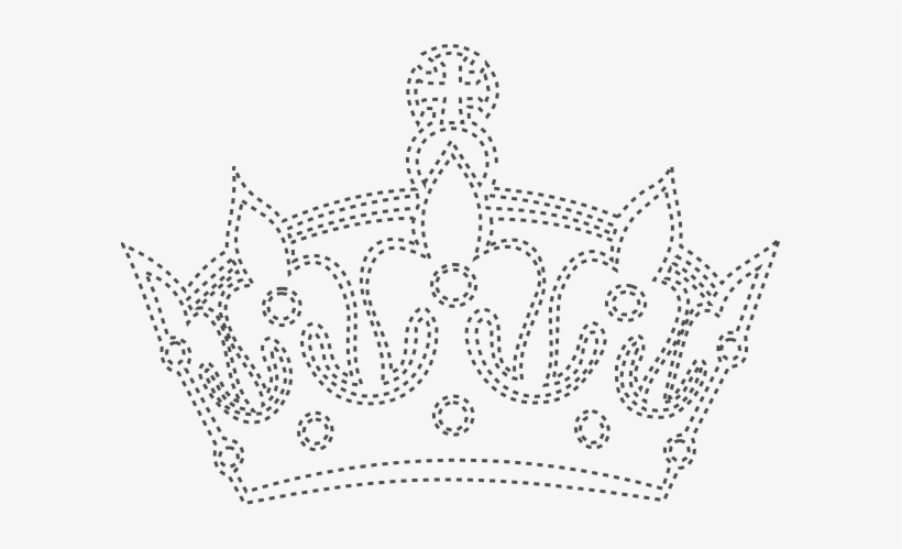 820x499 White Keep Calm Crown Vector