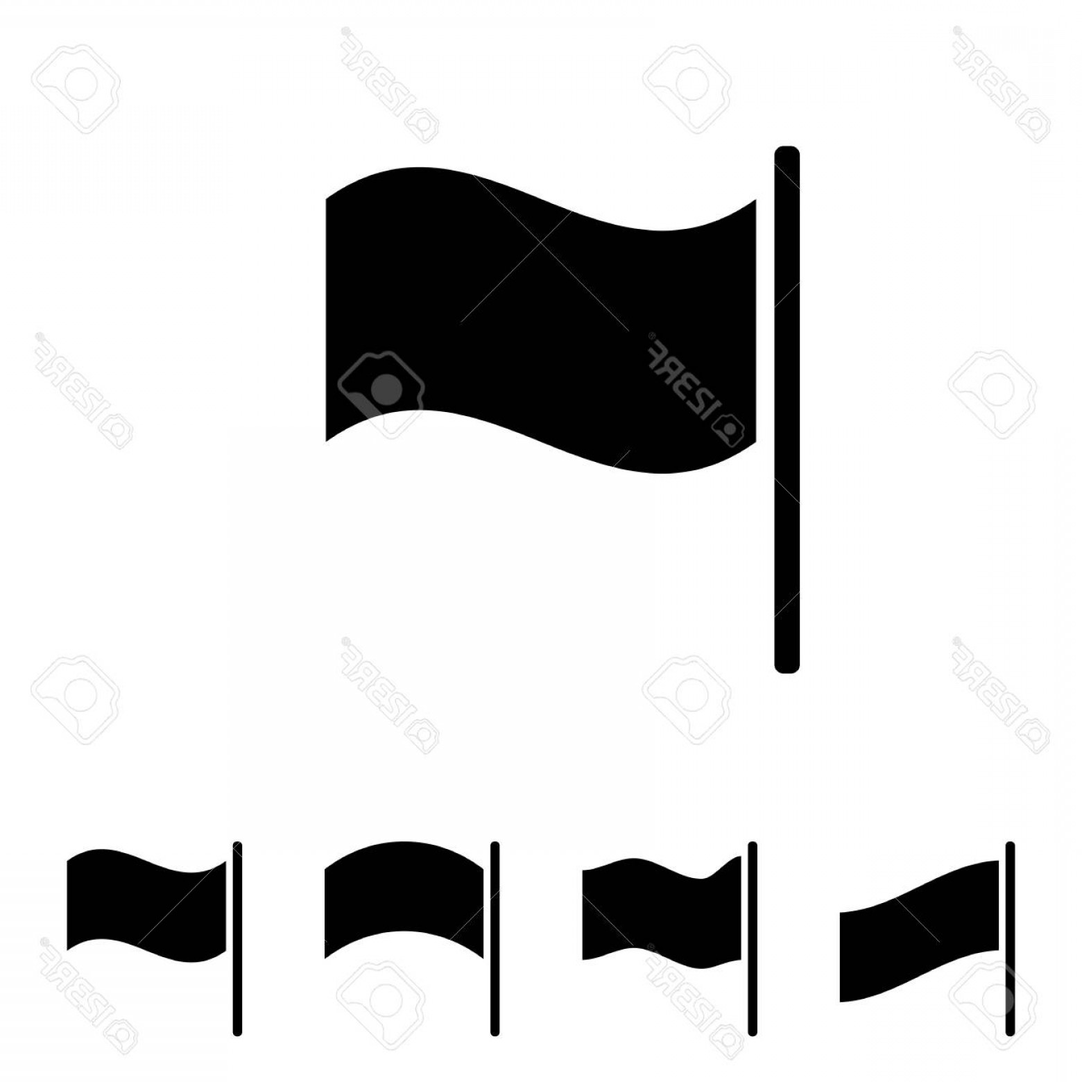 1560x1560 Flag Vector Black Catamart