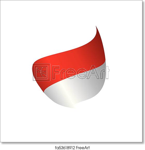 561x581 Free Art Print Of Indonesia Flag, Vector Illustration Indonesia