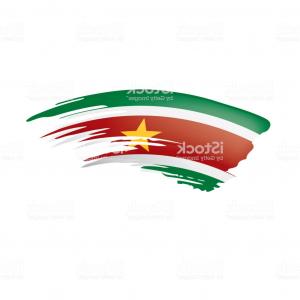 300x300 Suriname Flag Vector Illustration On A White Background Gm Newwaysys