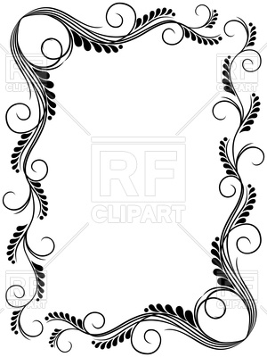 White Frame Vector