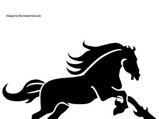 310x233 Black Horse Art Free Vector Free Vectors Ui Download