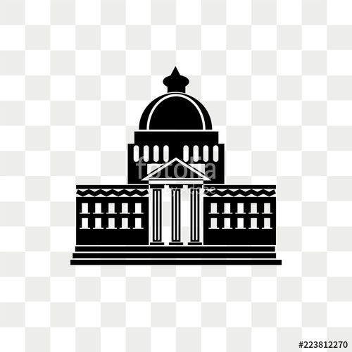 White House Icon Vector Sign And Symbol Isolated On White 500x500 White House Icon Vector Sign And Symbol Isolated On White