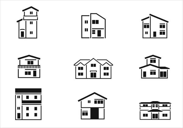 House Vectors 600x420 House Vectors