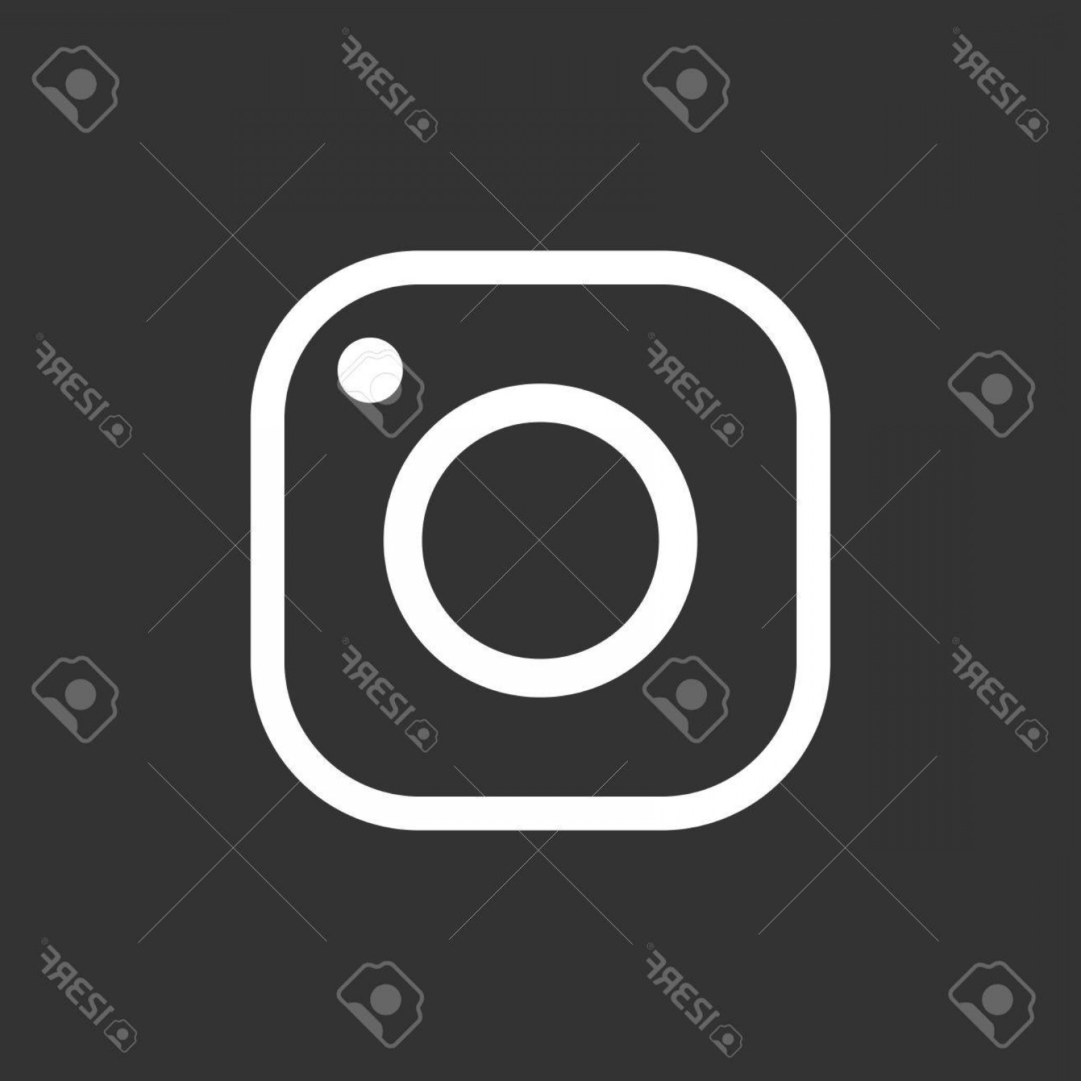 White Instagram Logo Vector at Vectorified.com | Collection of White ...