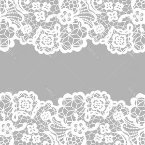 300x300 Photostock Vector Lace Border Vector Illustration White Lacy