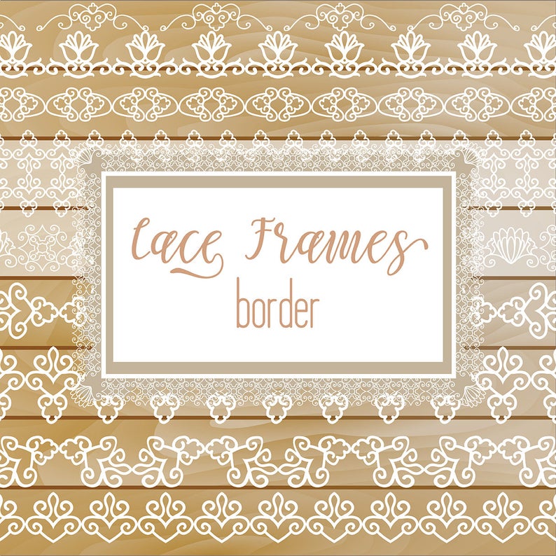 Download White Lace Border Vector at Vectorified.com | Collection ...