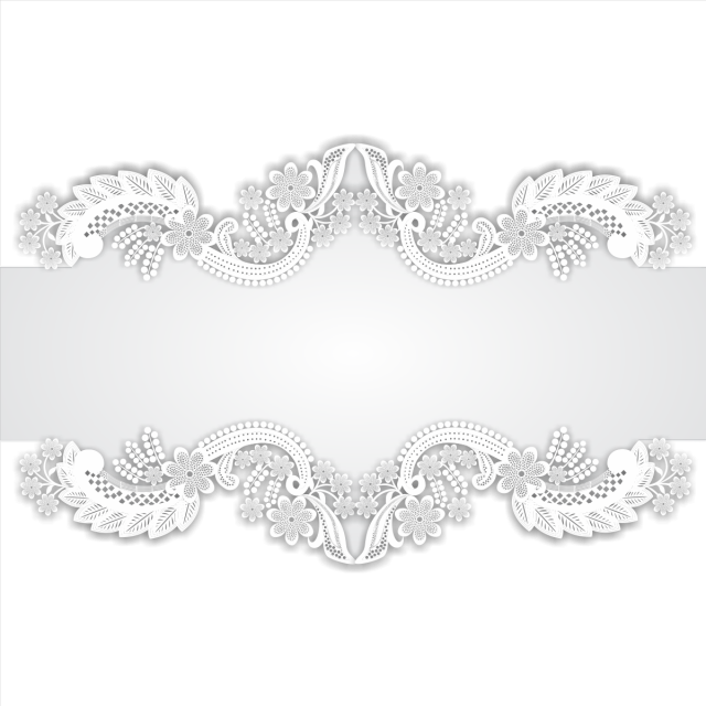 White Lace Border Vector at Vectorified.com | Collection of White Lace