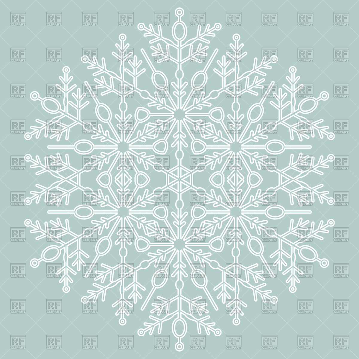 1200x1200 Round White Snowflake Lace Vector Image Of Backgrounds, Textures