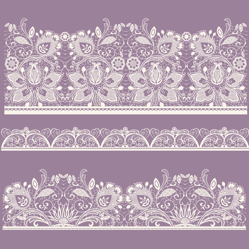 500x500 White Lace Elements Vector Over Millions Vectors, Stock