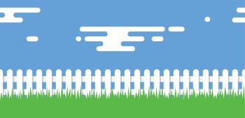 350x169 Buscou Para Rural Wooden Fence Vector Illustration White