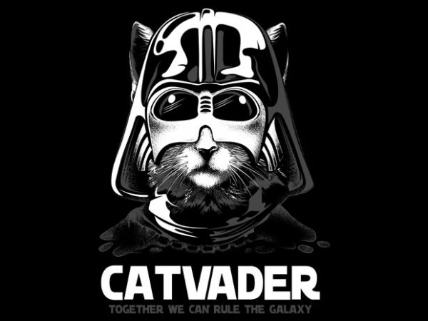 600x450 Catvader T Shirt Vector