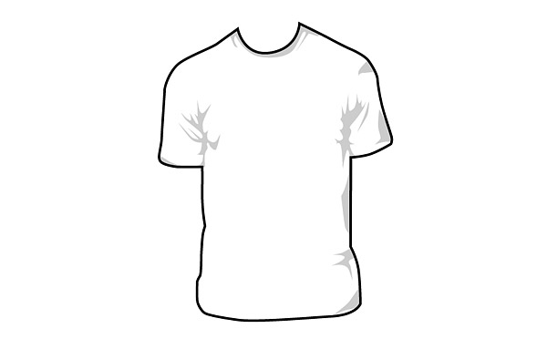 600x372 Free Short Sleeve T Shirt Template Illustrator Free Vectors Ui