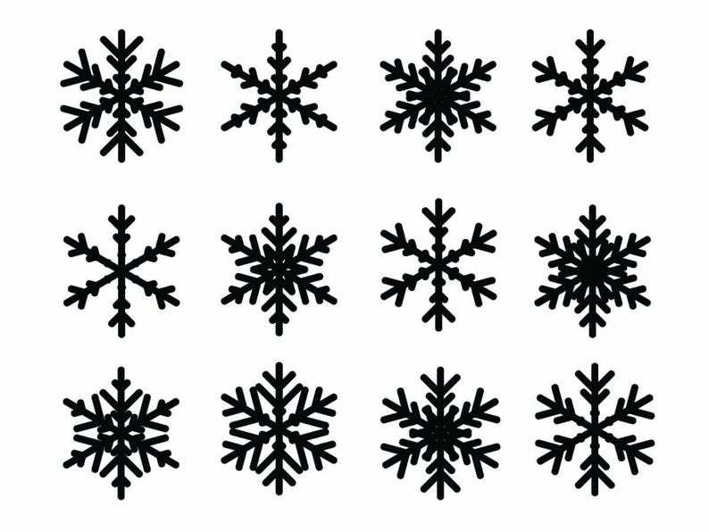White Snowflake Vector at Vectorified.com | Collection of White ...