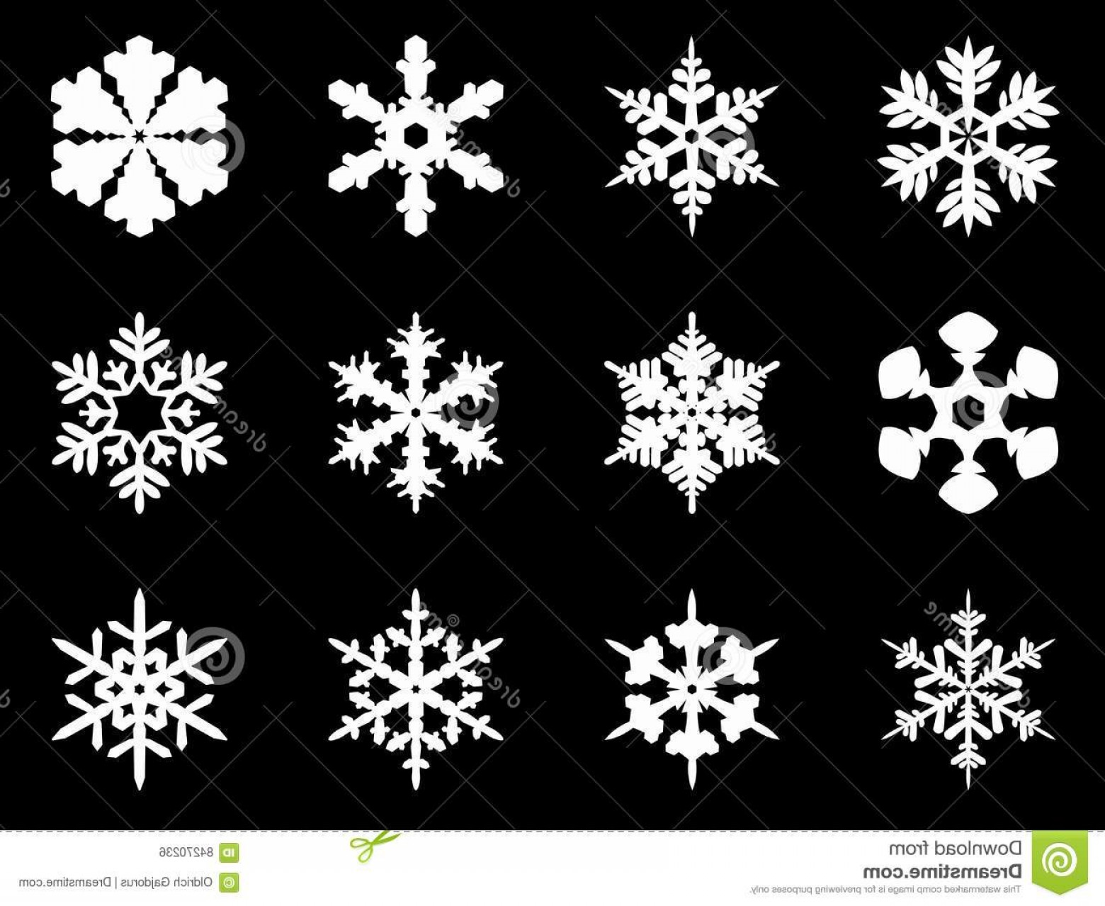 White Snowflake Vector at Vectorified.com | Collection of White