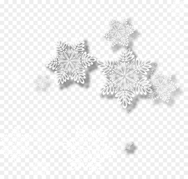 600x573 White Snowflake