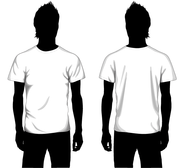 Vector Boys T Shirt Template Front And Back Vector T Shirt 600x550 Vector Boys T Shirt Template Front And Back Vector T Shirt