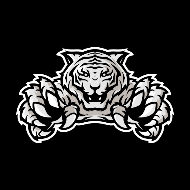 White Tiger Sport Gaming Logo Vector Premium Download 626x626 White Tiger Sport Gaming Logo Vector Premium Download