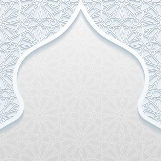 539x539 Mosque Outline White Background Vector Free Download