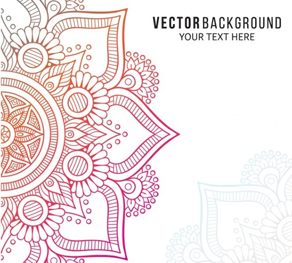 590x533 Beautiful Free Mandala Vectors