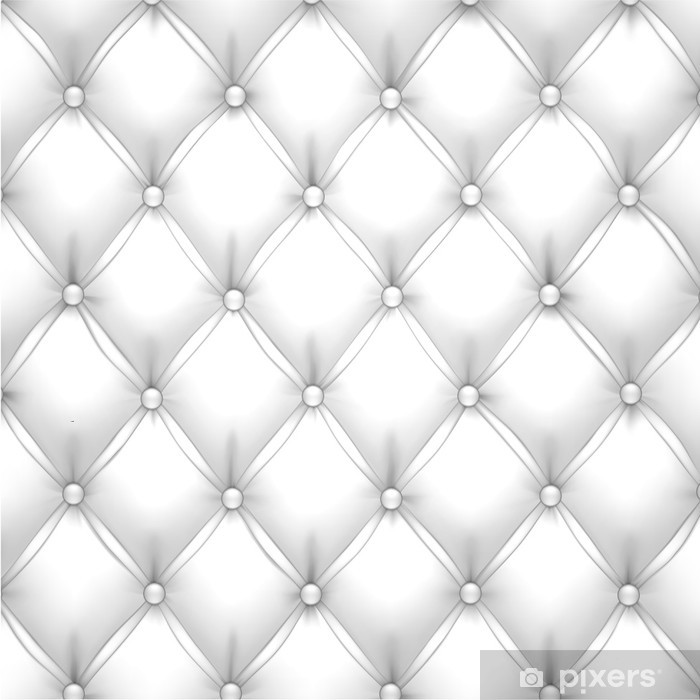 700x700 White Vector Upholstery Leather Pattern Background Wall Mural