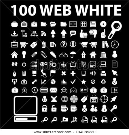 White Vector Icons at Vectorified.com | Collection of White Vector