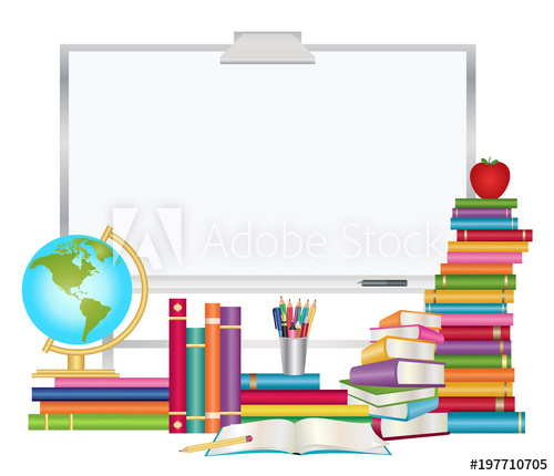 Education Background With Interactive Whiteboard Vector 500x430 Education Background With Interactive Whiteboard Vector