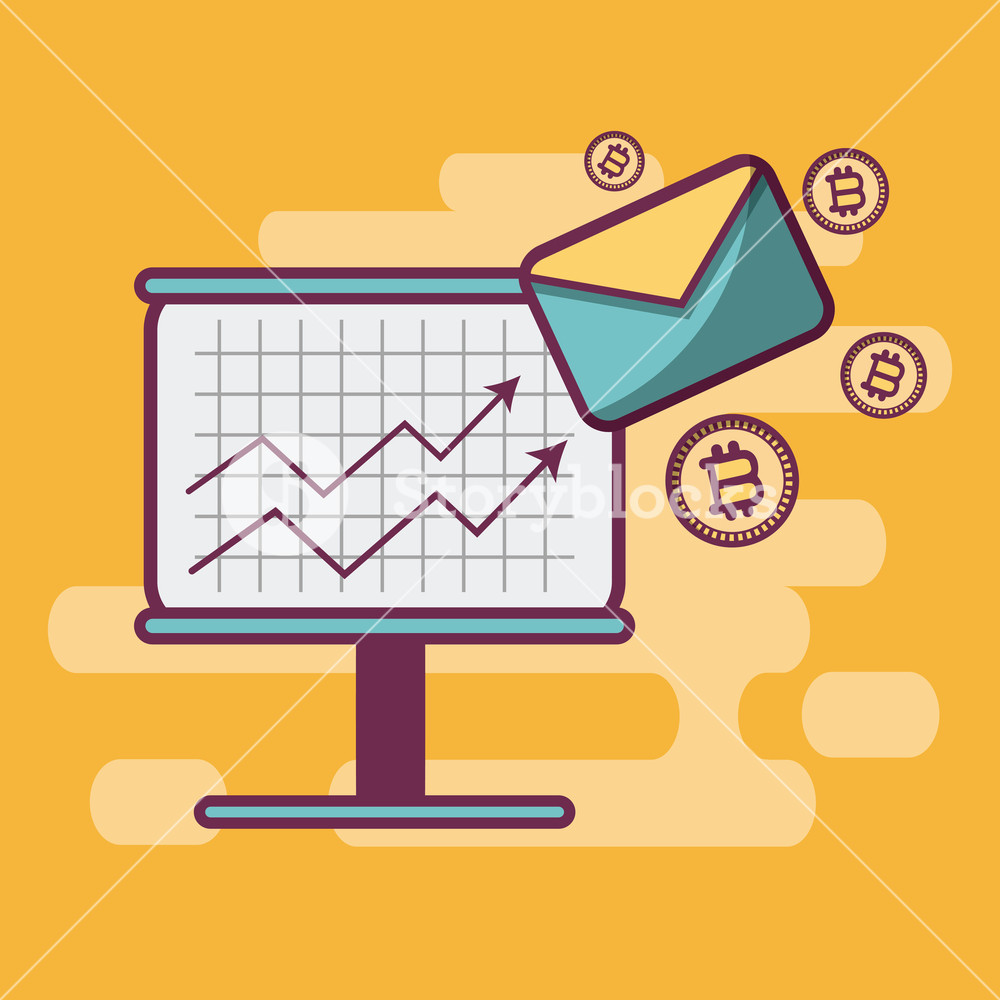 Bitcoin Value Increase On Whiteboard Vector Illustration Graphic 1000x1000 Bitcoin Value Increase On Whiteboard Vector Illustration Graphic