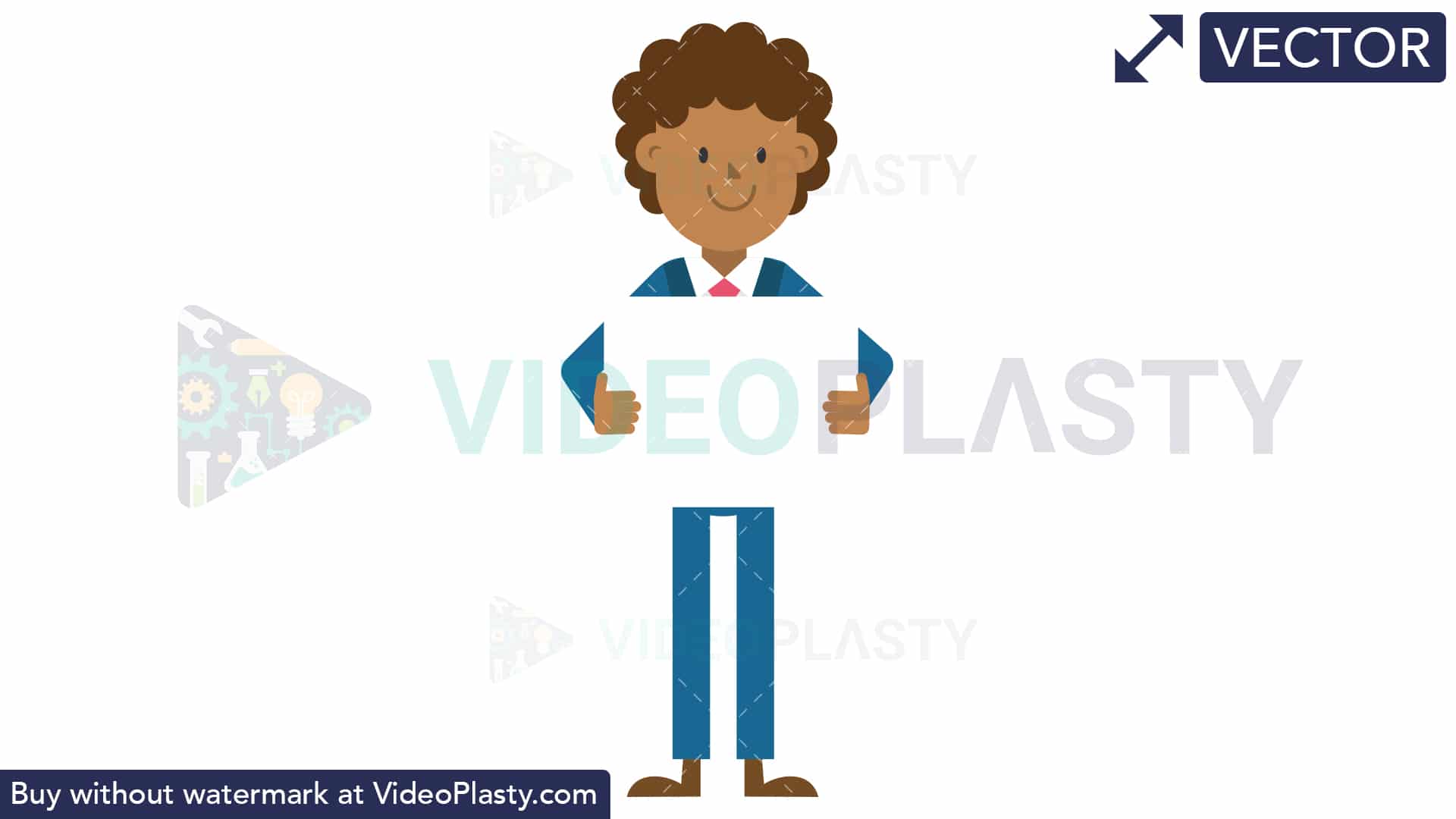 Black Corporate Man Holding A Whiteboard 1920x1080 Black Corporate Man Holding A Whiteboard