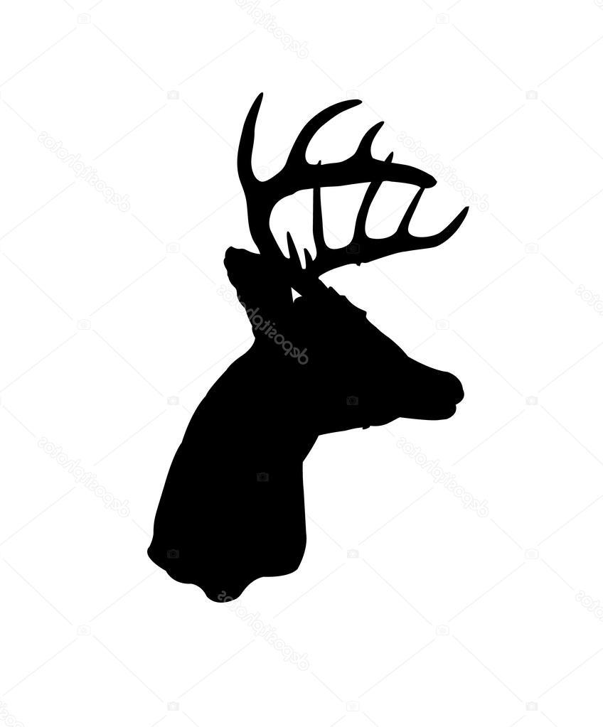 848x1023 Hd Whitetail Deer Silhouette Pictures Free Vector Art, Images