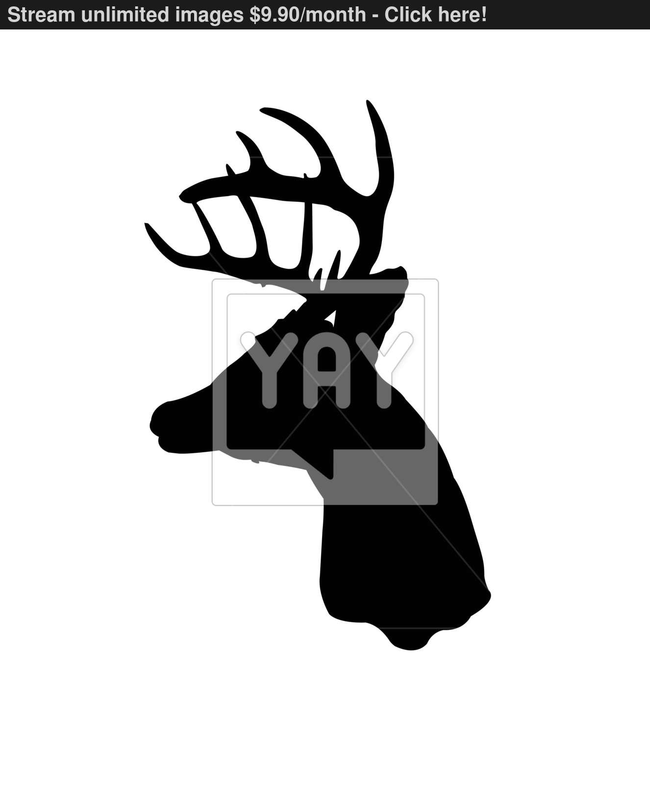 1326x1600 Whitetail Deer Silhouette Vector