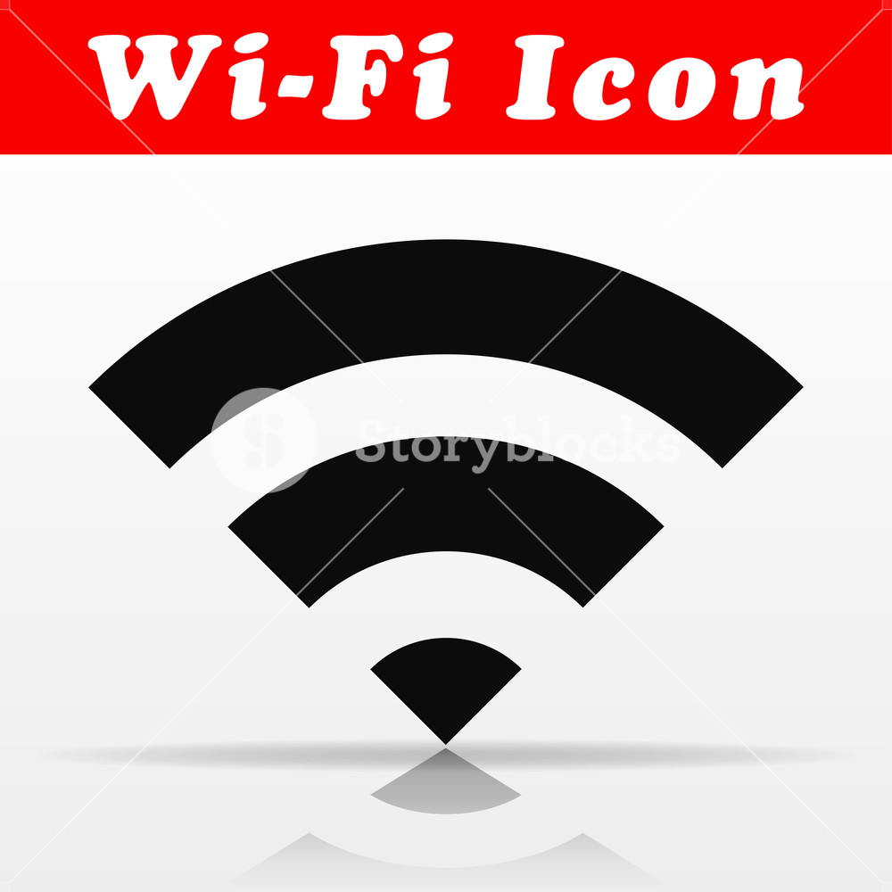 Illustration Of Black Wifi Vector Icon Design Royalty Free Stock 1000x1000 Illustration Of Black Wifi Vector Icon Design Royalty Free Stock